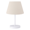 Stolna lampa AYD 1xE27/40W/230V bijela
