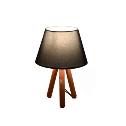 Stolna lampa AYD 1xE27/40W/230V smeđa/antracit