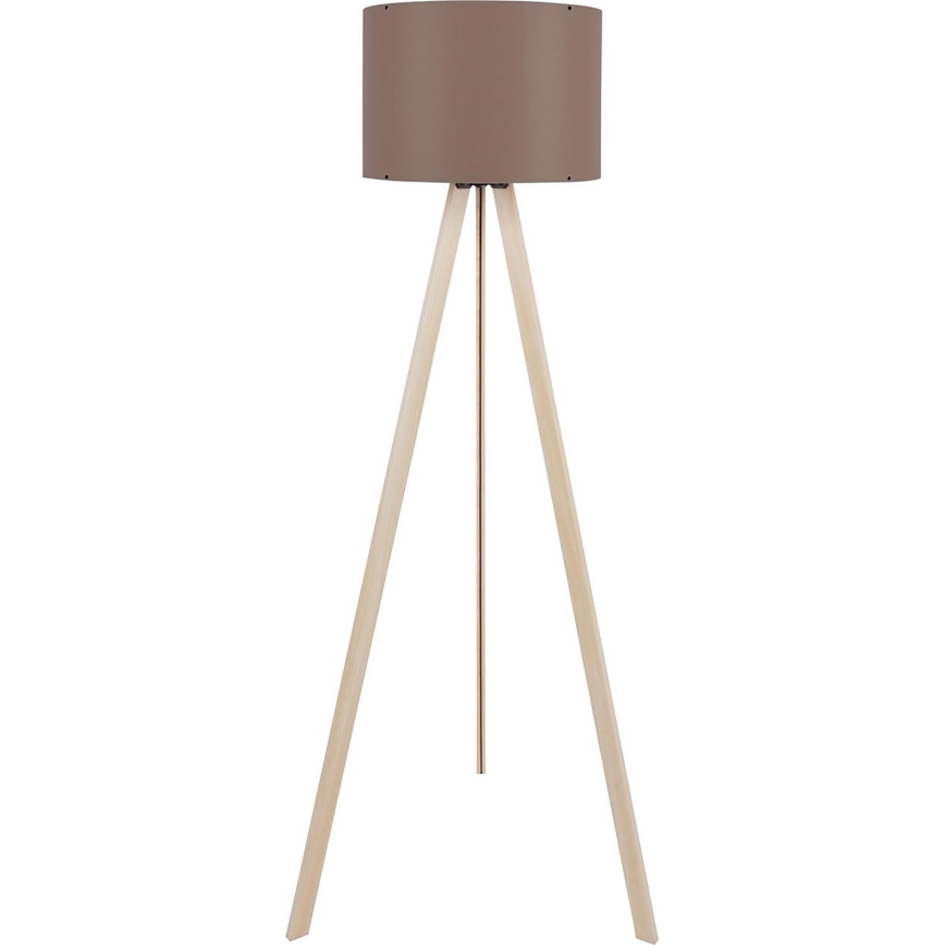 Stolna lampa AYD 1xE27/40W/230V smeđa/bež