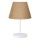 Stolna lampa AYD 1xE27/40W/230V smeđa/bijela