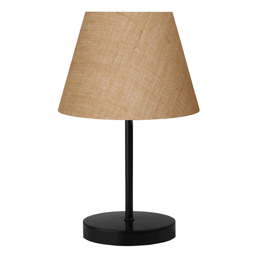 Stolna lampa AYD 1xE27/40W/230V smeđa/crna