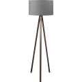 Stolna lampa AYD 1xE27/40W/230V smeđa/siva