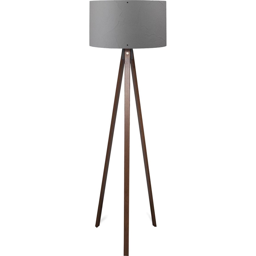 Stolna lampa AYD 1xE27/40W/230V smeđa/siva