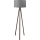 Stolna lampa AYD 1xE27/40W/230V smeđa/siva
