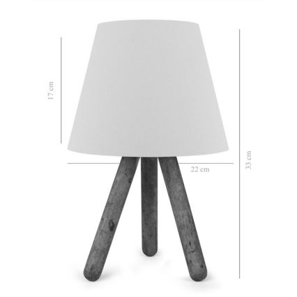 Stolna lampa AYD 1xE27/60W/230V bež