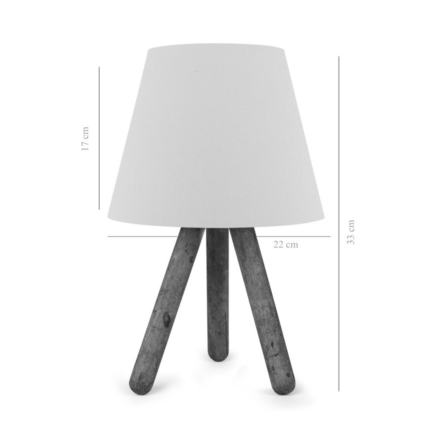 Stolna lampa AYD 1xE27/60W/230V bež