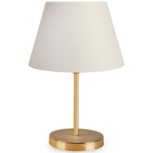 Stolna lampa AYD 1xE27/60W/230V bijela/zlatna