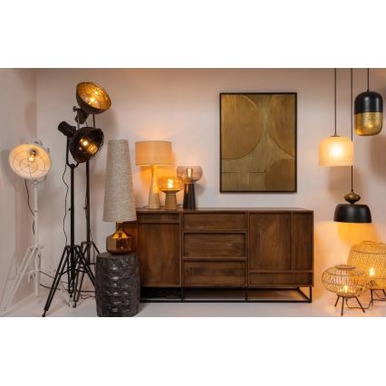 Stolna lampa BASICLABEL 1xE27/40W/230V bambus