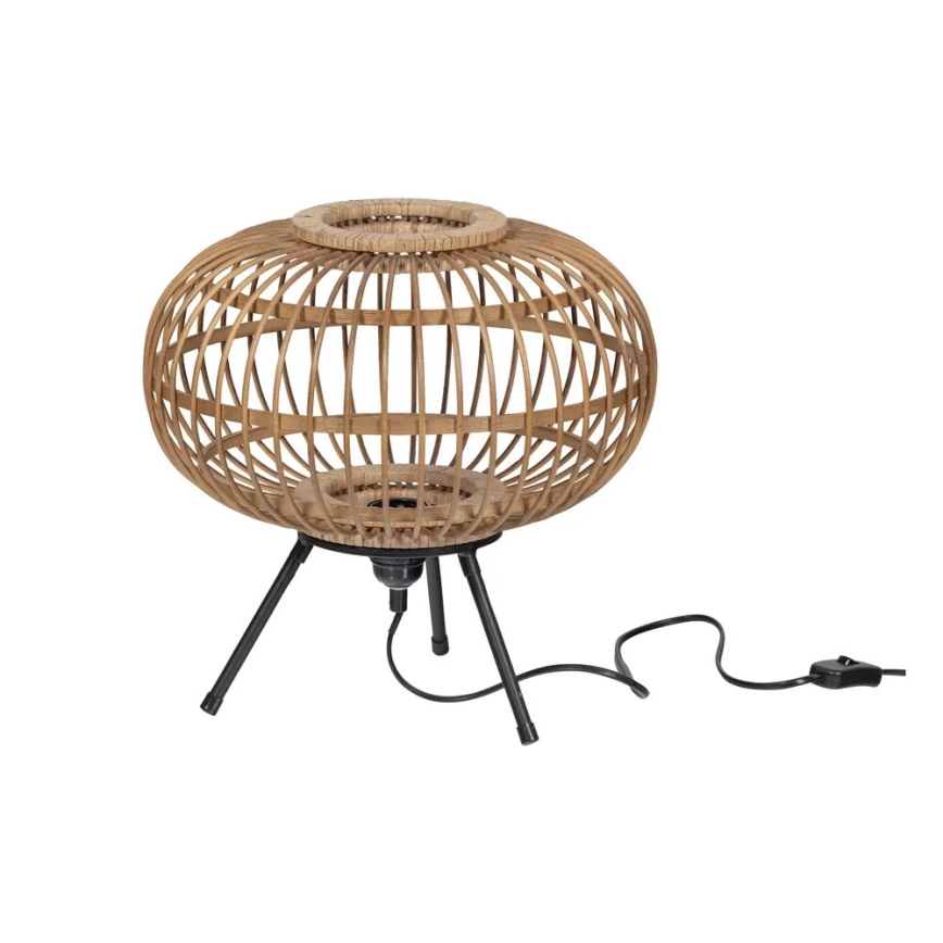 Stolna lampa BASICLABEL 1xE27/40W/230V bambus
