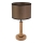 Stolna lampa BENITA 1xE27/60W/230V 48 cm smeđa/hrast