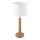 Stolna lampa BENITA 1xE27/60W/230V 61 cm bijela/hrast