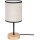 Stolna lampa BOHO 1xE27/25W/230V hrast