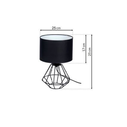 Stolna lampa COLIN 1xE27/60W/230V