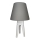 Stolna lampa CONE 1xE27/60W/230V bijela/siva