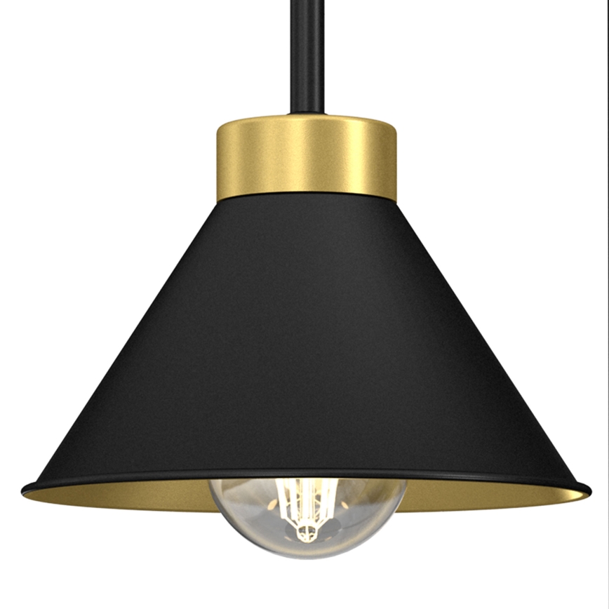Stolna lampa DEMET 1xE27/15W/230V crna/zlatna