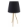 Stolna lampa ELENA 1xE27/20W/230V crna