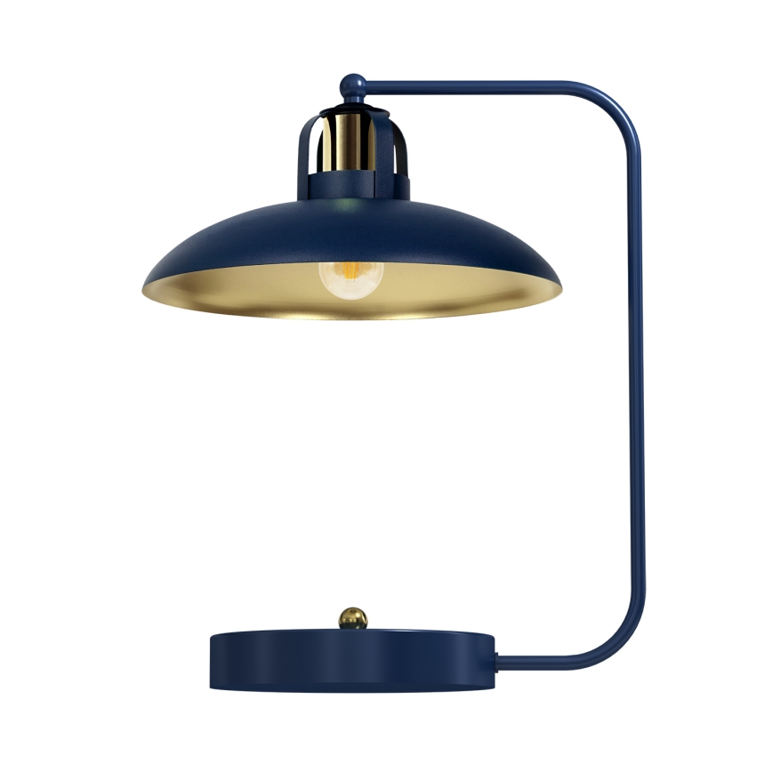 Stolna lampa FELIX 1xE27/60W/230V plava