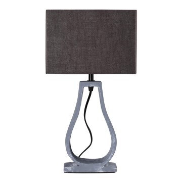 Stolna lampa FEMO 1xE14/40W/230V siva/smeđa