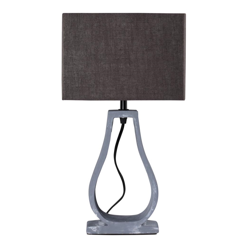 Stolna lampa FEMO 1xE14/40W/230V siva/smeđa