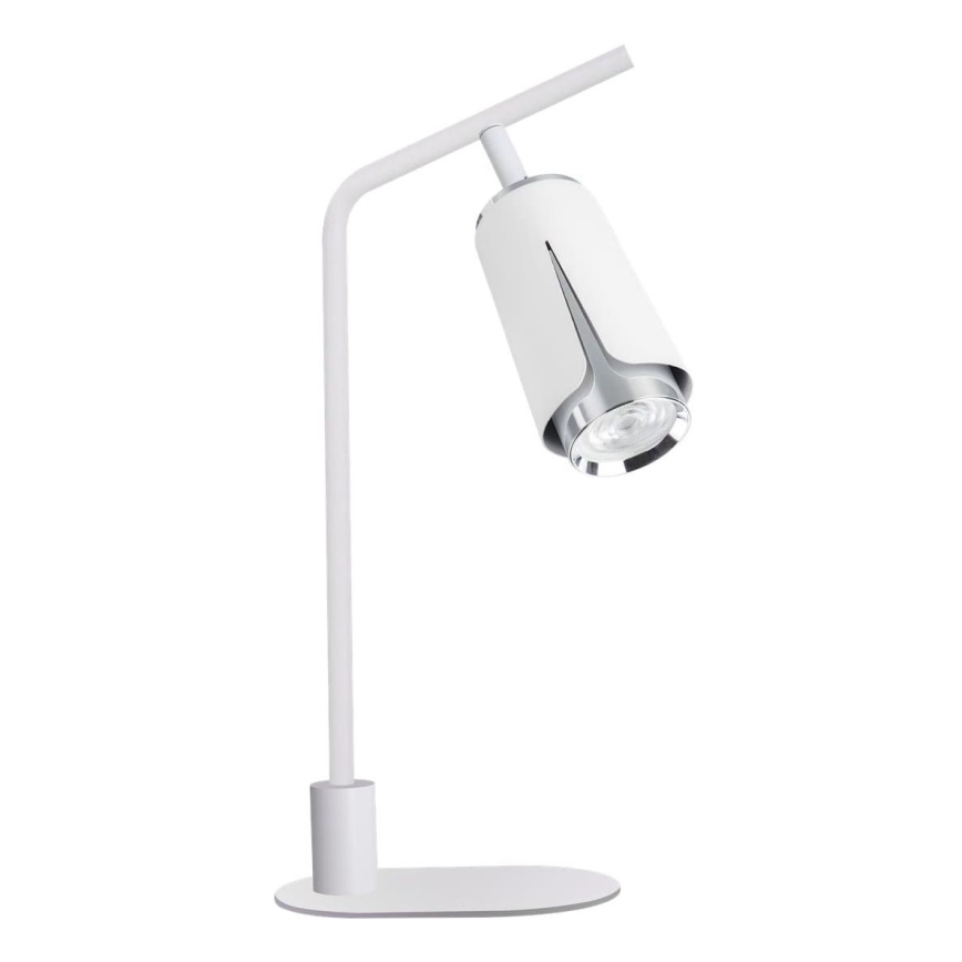 Stolna lampa FLOWER 1xGU10/8W/230V bijela