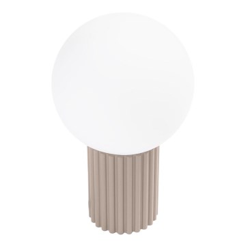 Stolna lampa HALO 1xG9/8W/230V pr. 12 cm bež