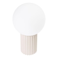 Stolna lampa HALO 1xG9/8W/230V pr. 12 cm krem
