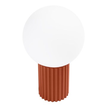 Stolna lampa HALO 1xG9/8W/230V pr. 12 cm narančasta