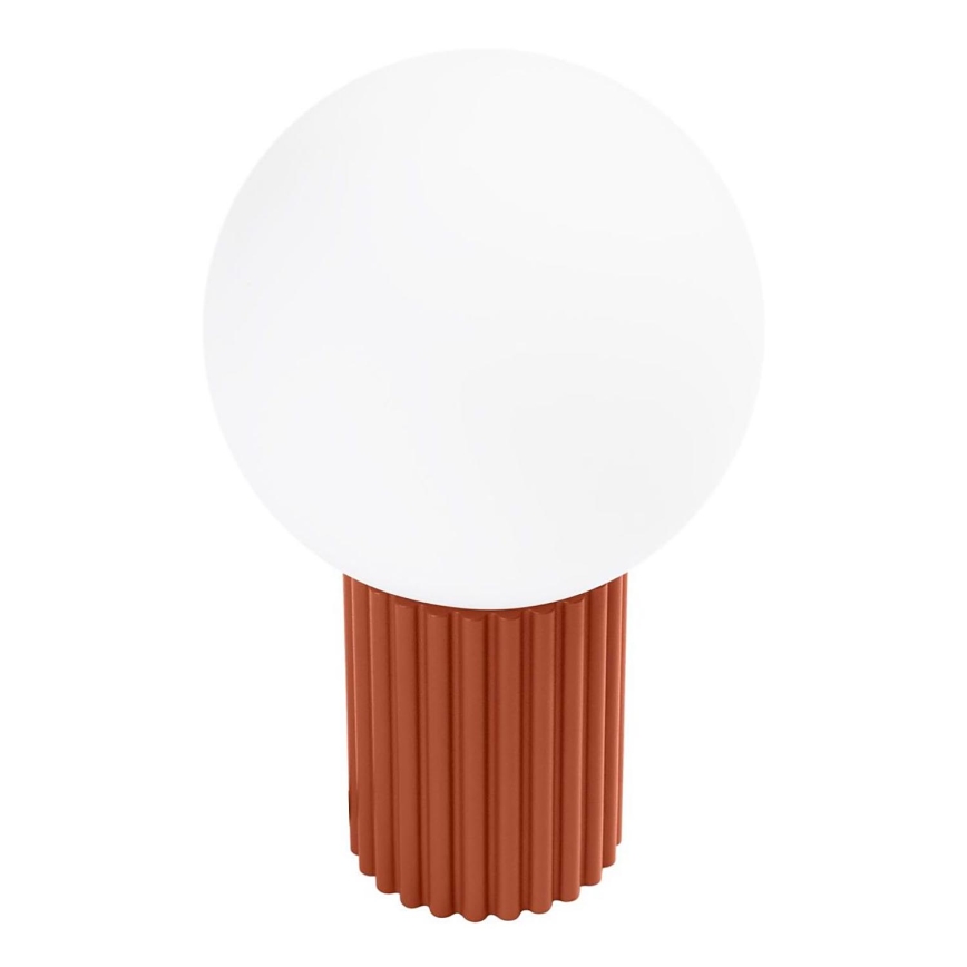 Stolna lampa HALO 1xG9/8W/230V pr. 12 cm narančasta