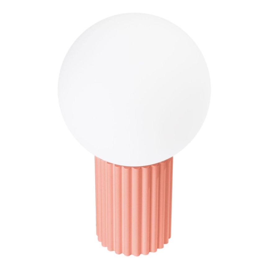 Stolna lampa HALO 1xG9/8W/230V pr. 12 cm ružičasta