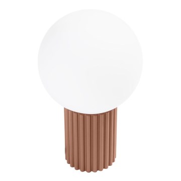 Stolna lampa HALO 1xG9/8W/230V pr. 12 cm smeđa
