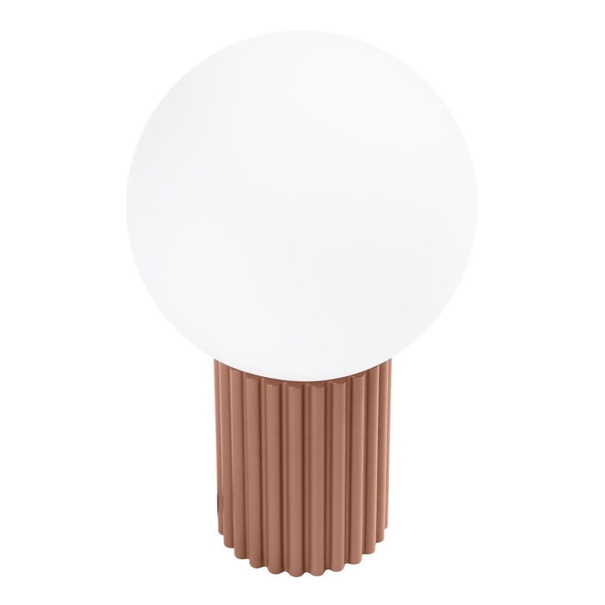 Stolna lampa HALO 1xG9/8W/230V pr. 12 cm smeđa