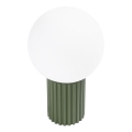 Stolna lampa HALO 1xG9/8W/230V pr. 12 cm zelena