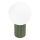Stolna lampa HALO 1xG9/8W/230V pr. 12 cm zelena