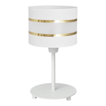 Stolna lampa HELEN 1xE27/15W/230V bijela/zlatna