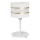 Stolna lampa HELEN 1xE27/15W/230V bijela/zlatna