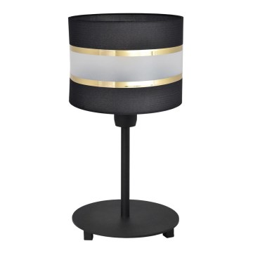Stolna lampa HELEN 1xE27/15W/230V crna/zlatna
