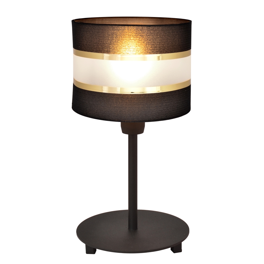 Stolna lampa HELEN 1xE27/15W/230V crna/zlatna