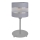Stolna lampa HELEN 1xE27/15W/230V siva/srebrna