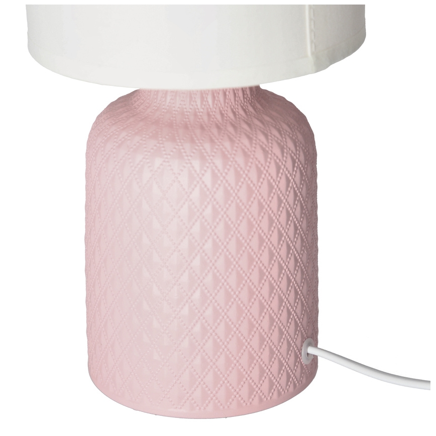 Stolna lampa INER 1xE14/40W/230V ružičasta