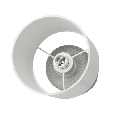Stolna lampa INER 1xE14/40W/230V siva