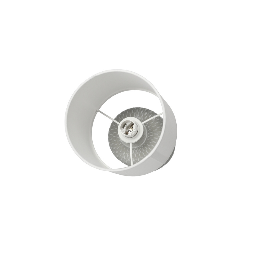Stolna lampa INER 1xE14/40W/230V siva