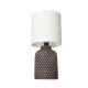 Stolna lampa INER 1xE14/40W/230V smeđa