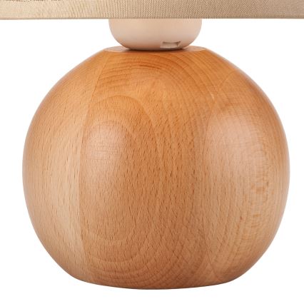 Stolna lampa JUTA 1xE27/60W/230V bukovina