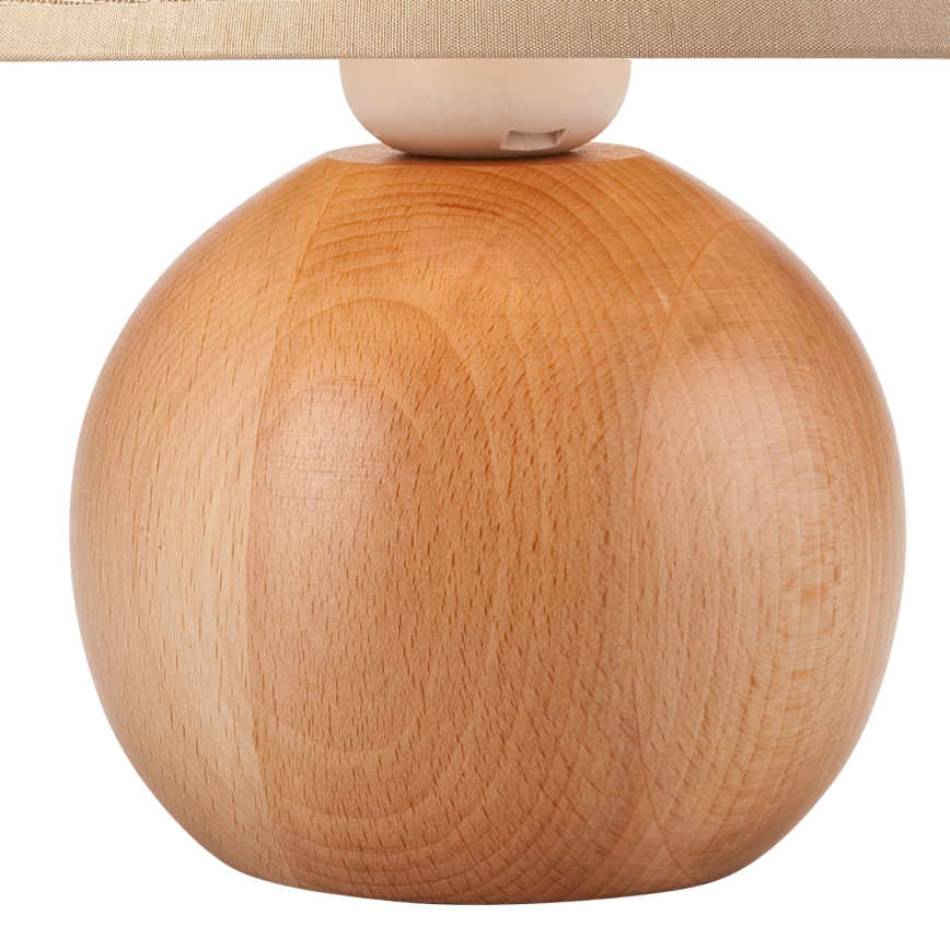 Stolna lampa JUTA 1xE27/60W/230V bukovina