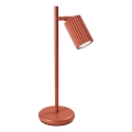 Stolna lampa KARBON 1xGU10/10W/230V crvena