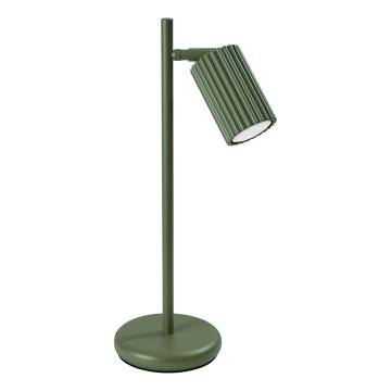Stolna lampa KARBON 1xGU10/10W/230V zelena