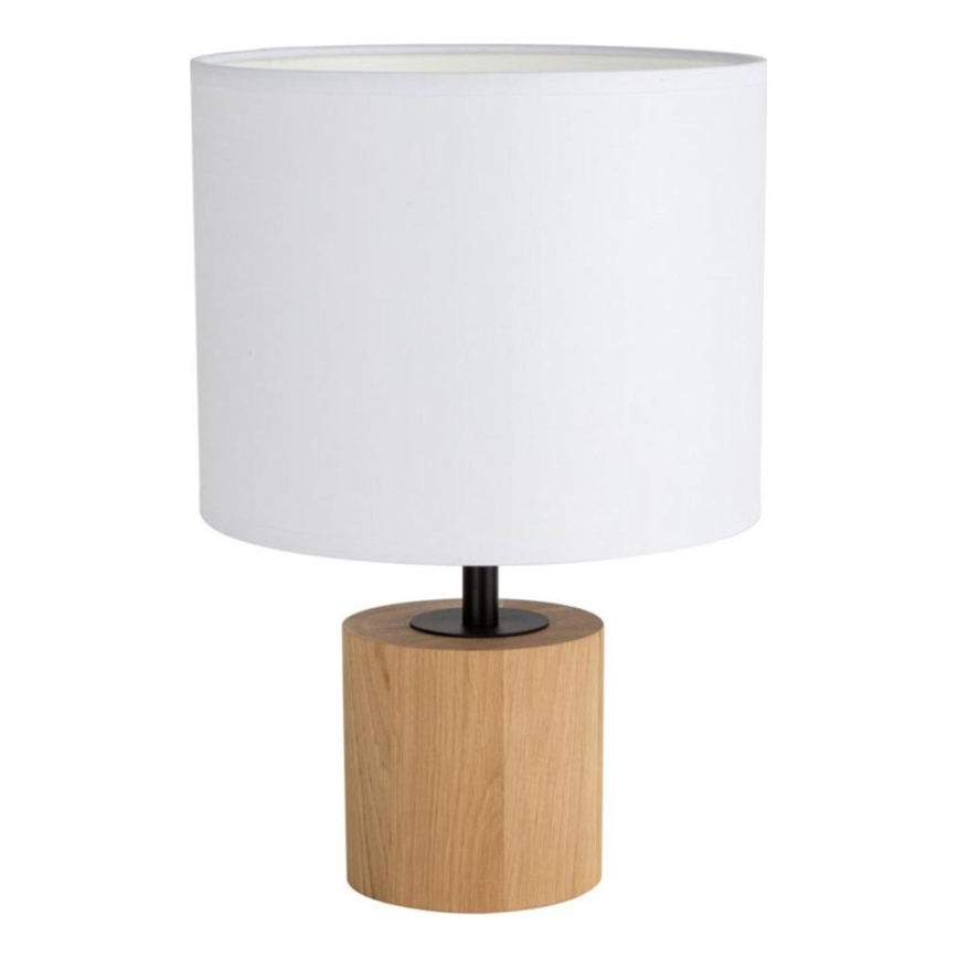 Stolna lampa KRETA 1xE27/25W/230V bor/bijela