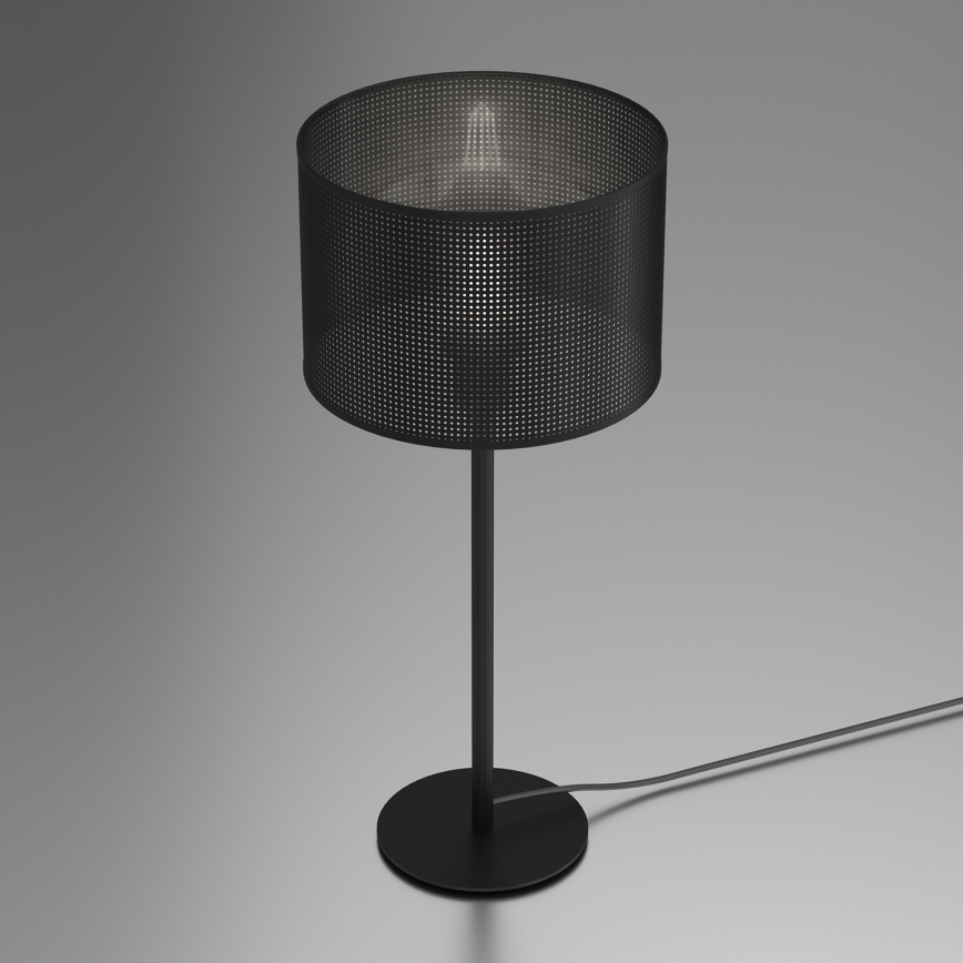Stolna lampa LOFT SHADE 1xE27/60W/230V pr. 25 cm crna