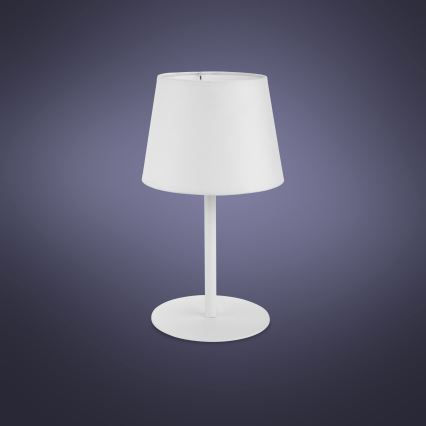Stolna lampa MAJA 1xE27/15W/230V bijela