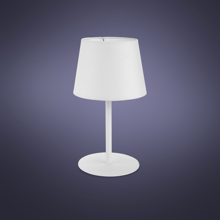 Stolna lampa MAJA 1xE27/15W/230V bijela